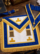 Masonic Provincial Apron & Collar Set | Lambskin UK Masonic Regalia Apron