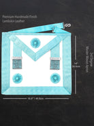Master Mason Apron | 3rd Degree Lambskin Masonic Regalia Masonic Regalia Apron