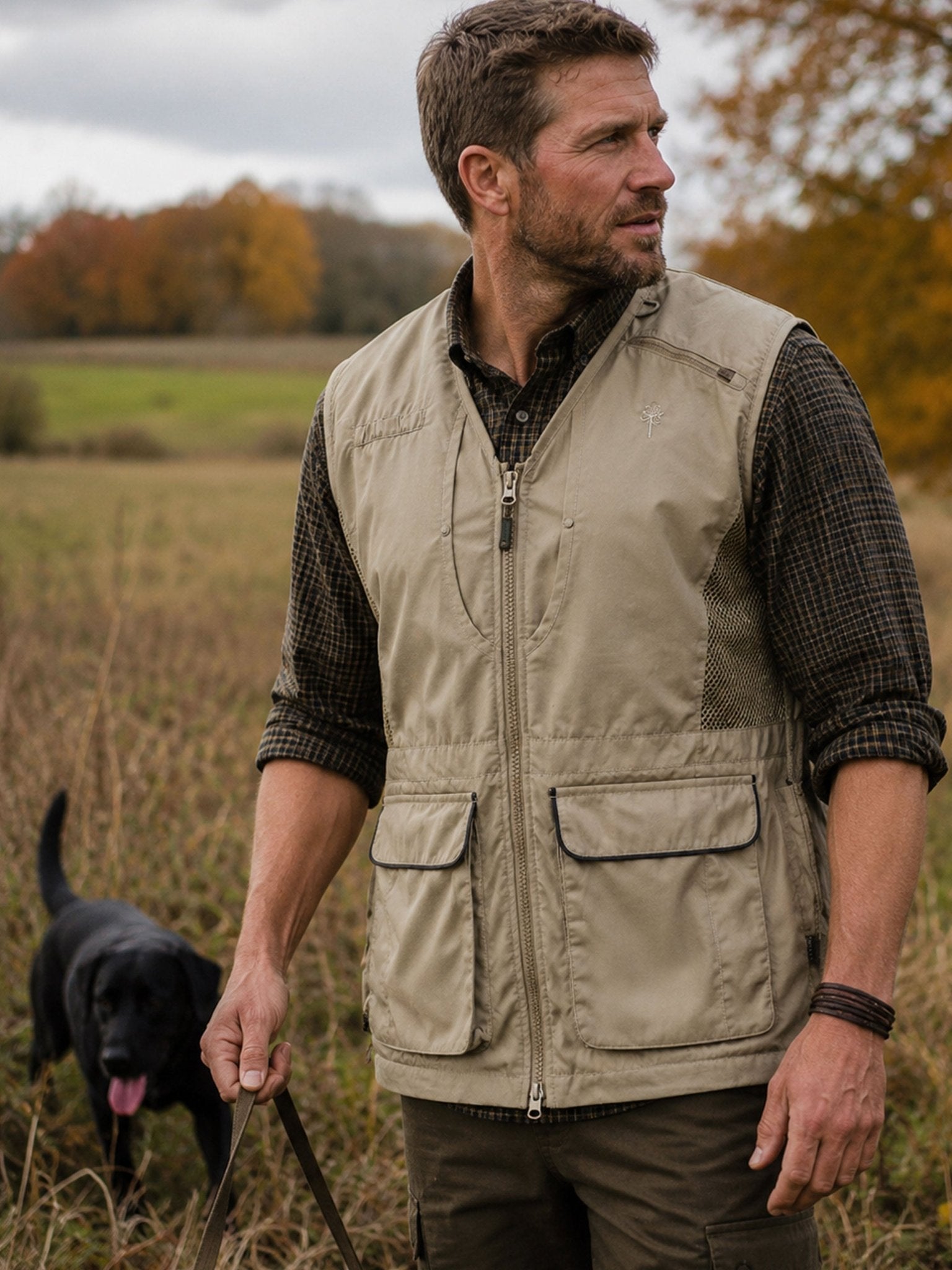 Pinewood Dog Sports 2.0 Men’s Training Vest – Dog Handler Gilet Pinewood Fleece & Gilet