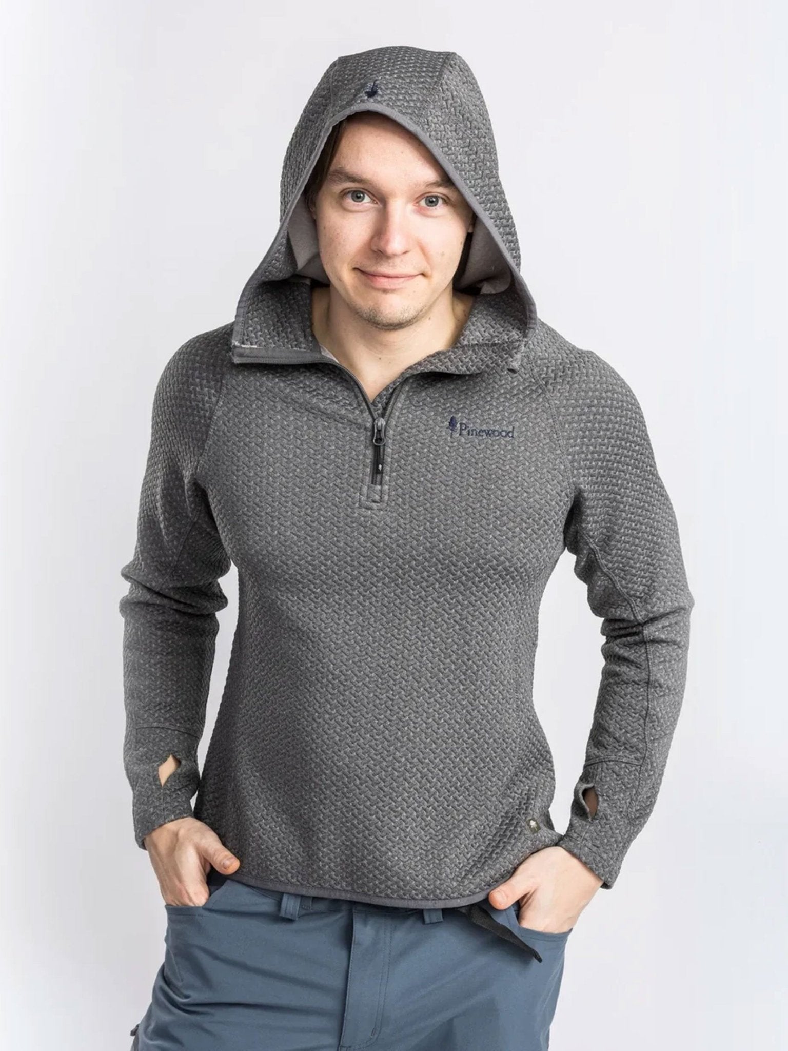 Pinewood - Everyday Travel Hoodie - 4 way stretch jumper Pinewood Knitwear