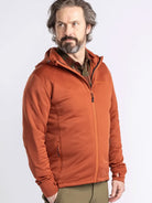 Pinewood Finnveden Hoodie lightweight insulated full zipped top Pinewood Knitwear