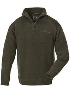 Pinewood Hurricane Men’s Jumper - Windproof Half Zip Sweater Knitted Wool Blend Pinewood Knitwear