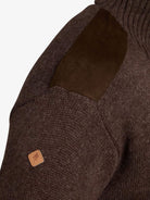 Pinewood Hurricane Men’s Jumper - Windproof Half Zip Sweater Knitted Wool Blend Pinewood Knitwear