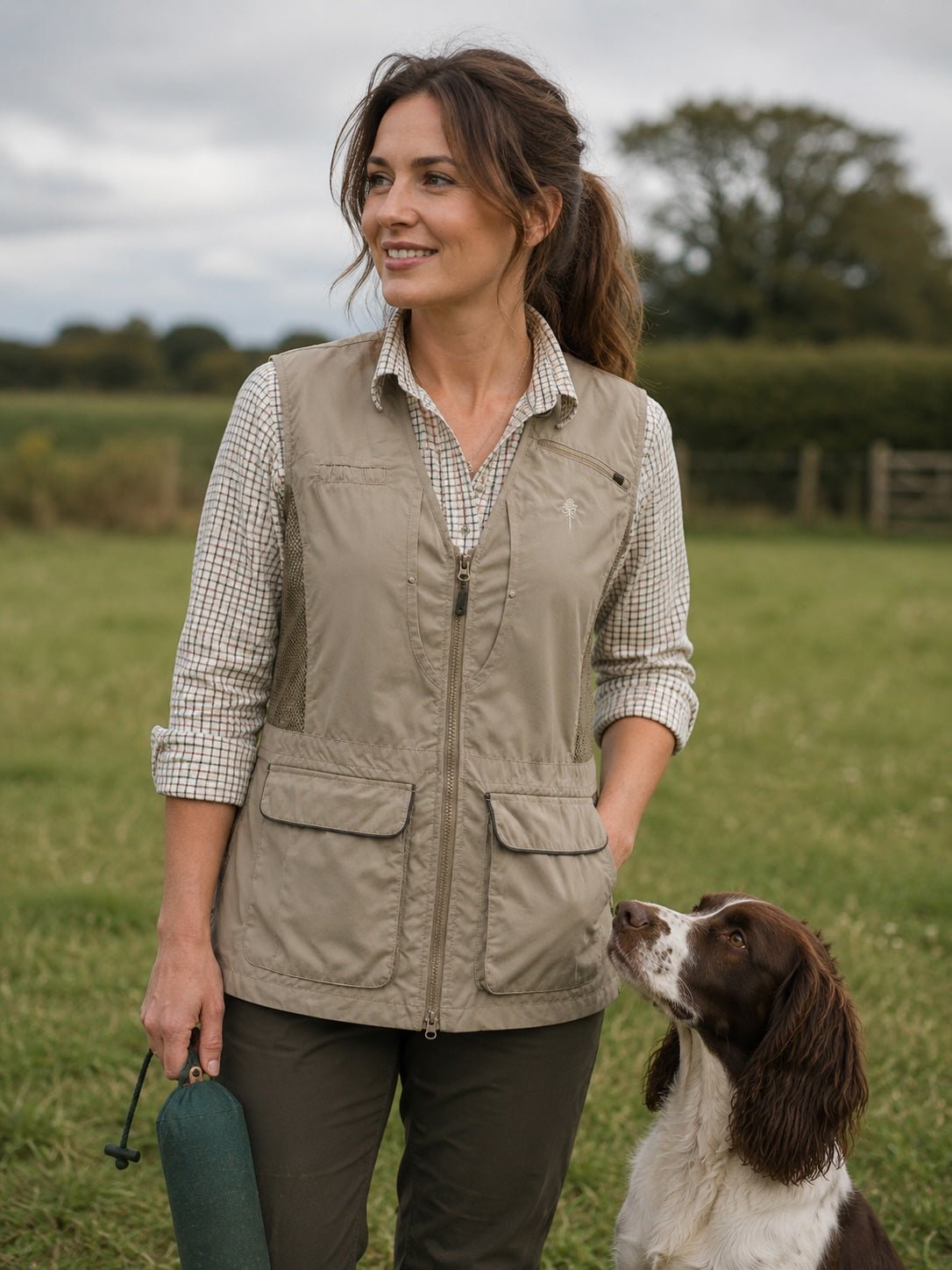 Pinewood Ladies Dog Sports Training Vest / Womens Dog Training Waistcoat Pinewood Fleece & Gilet
