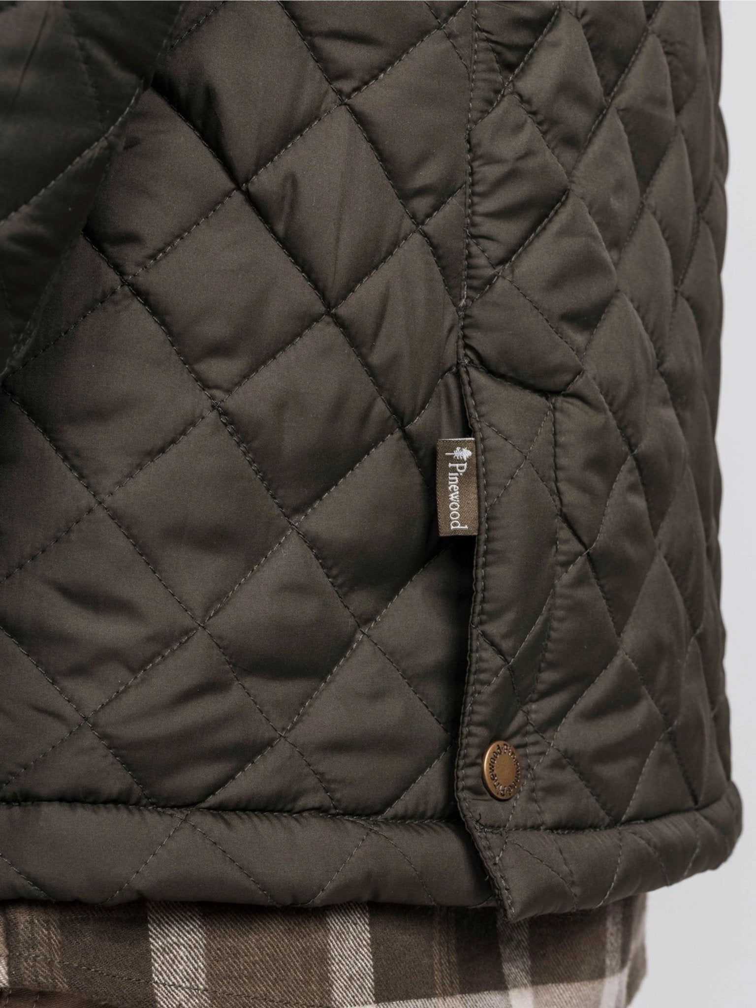 Pinewood - Pinewood Mens Nydala Classic Quilted Jacket / Mens Coat padded Pinewood