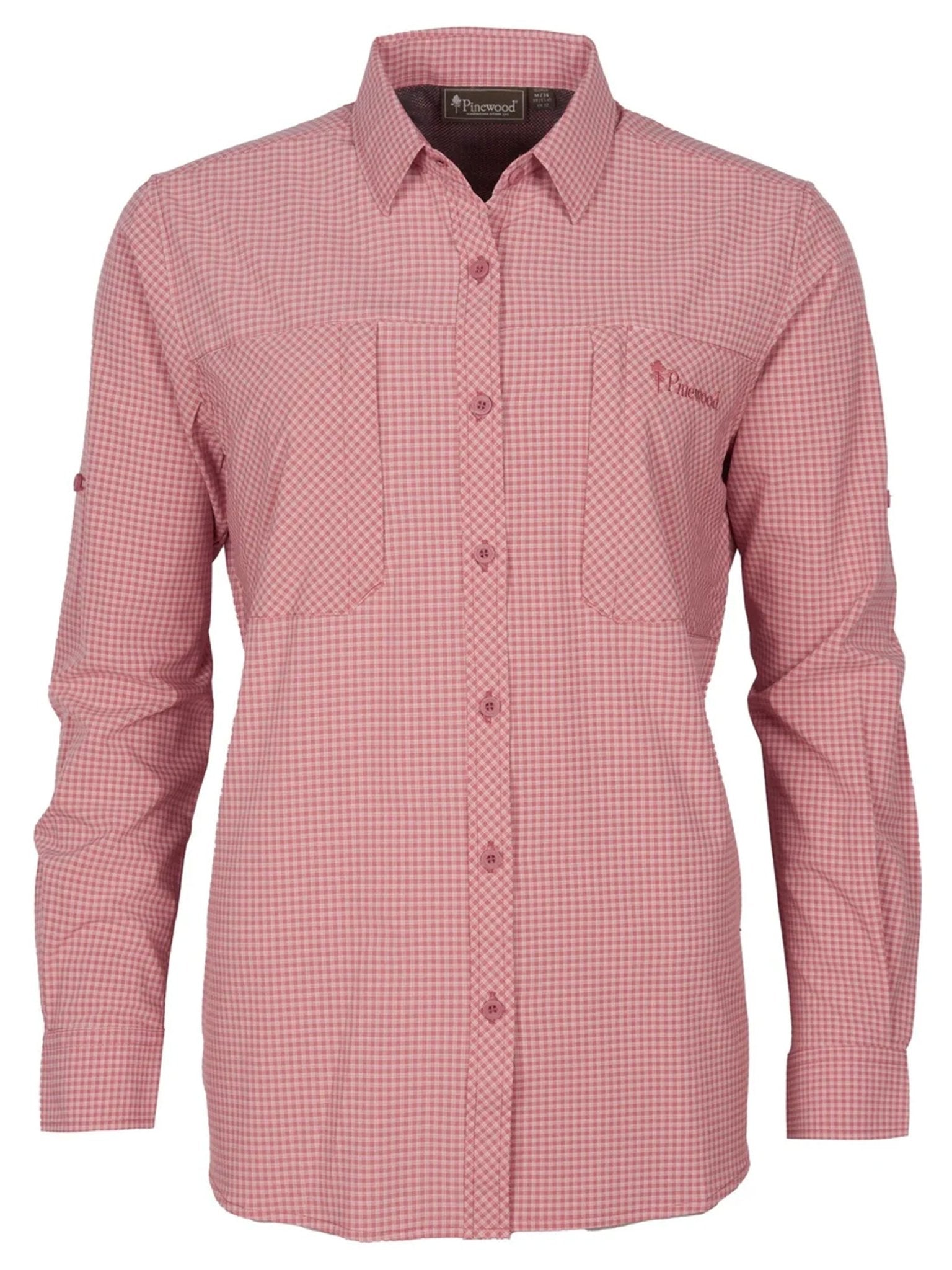Pinewood Womens Breathable Stretch UV Protection Hiking ladies Shirt Pinewood Shirt