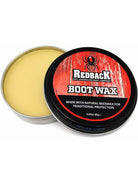 Redback - 80g Boot Wax - specially formulated bees wax and oils Redback Shoe & Clothing Care