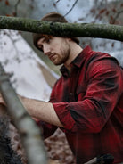 Seeland Glen Flannel Mens Shirt - Canada Check Long sleeve shirt / Lumberjack Seeland Shirt
