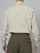 Seeland Oxford check Long Sleeve Mens Shirt / Easy care cotton check shirts Seeland Shirt