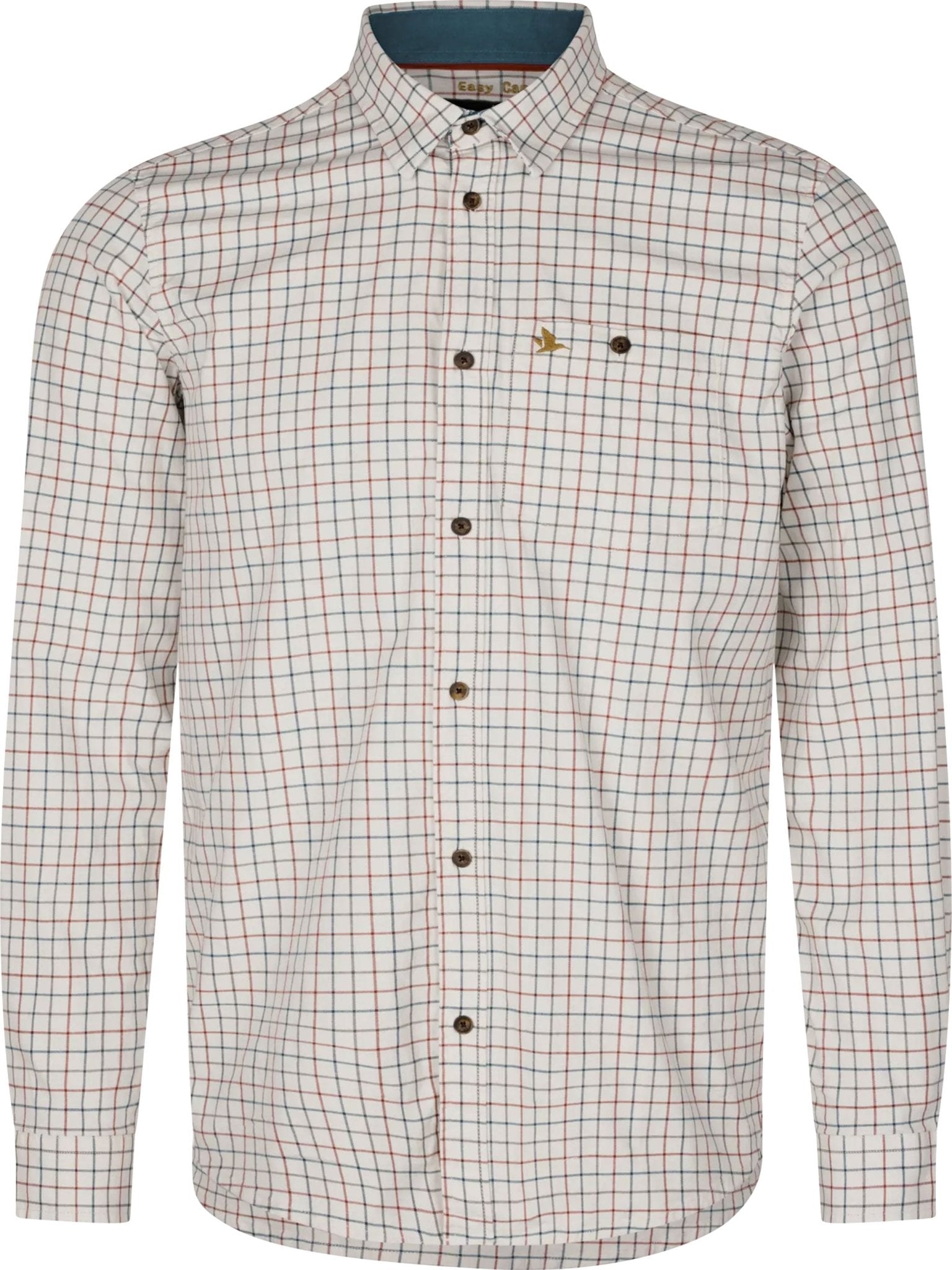 Seeland Oxford check Long Sleeve Mens Shirt / Easy care cotton check shirts Seeland