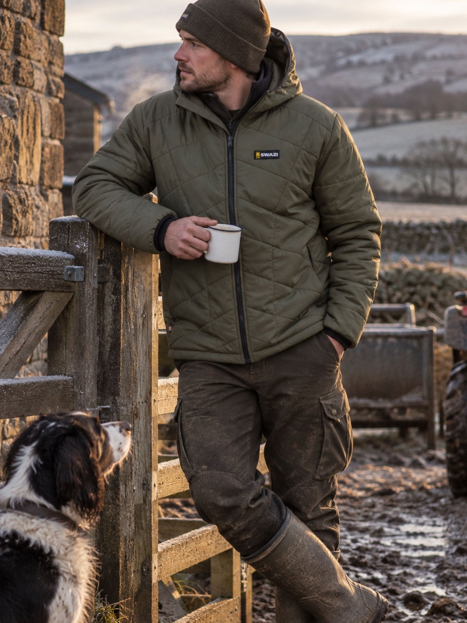 Swazi Chamois Insulated Jacket | Lightweight Packable Coat Swazi Clothing Outerwear