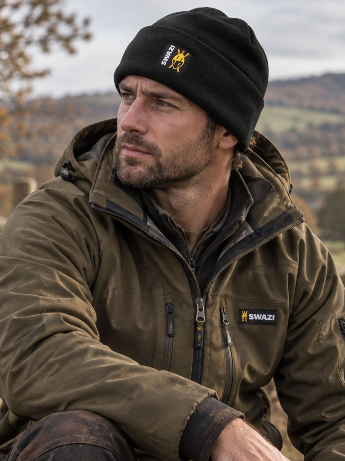 Swazi - Hasbeanie - Microfleece Beanie / supersoft warm hat Swazi Clothing Hats