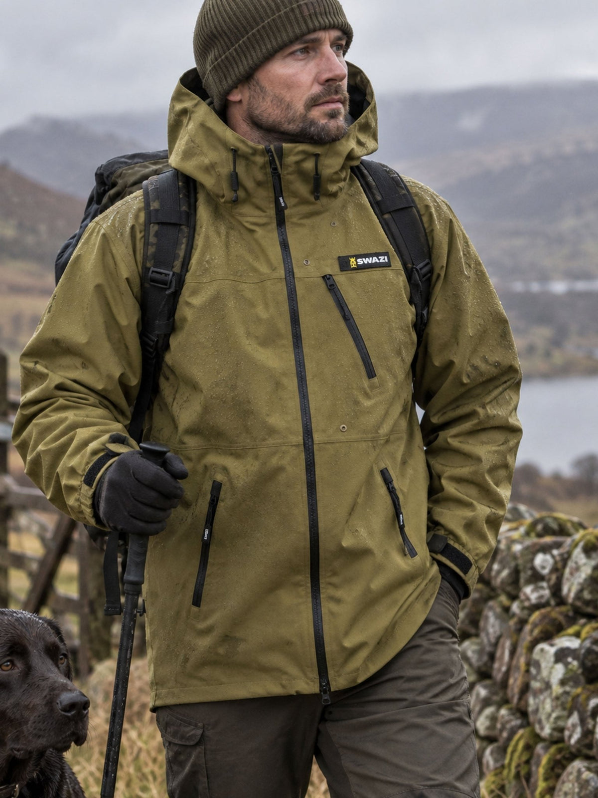 Swazi Ibex Jacket – Men's Waterproof Hunting & Shooting Coat Swazi Clothing Outerwear