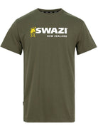 Swazi Men's Cotton T-Shirt – Relaxed Fit Longline Logo Tee Swazi Clothing T-Shirts