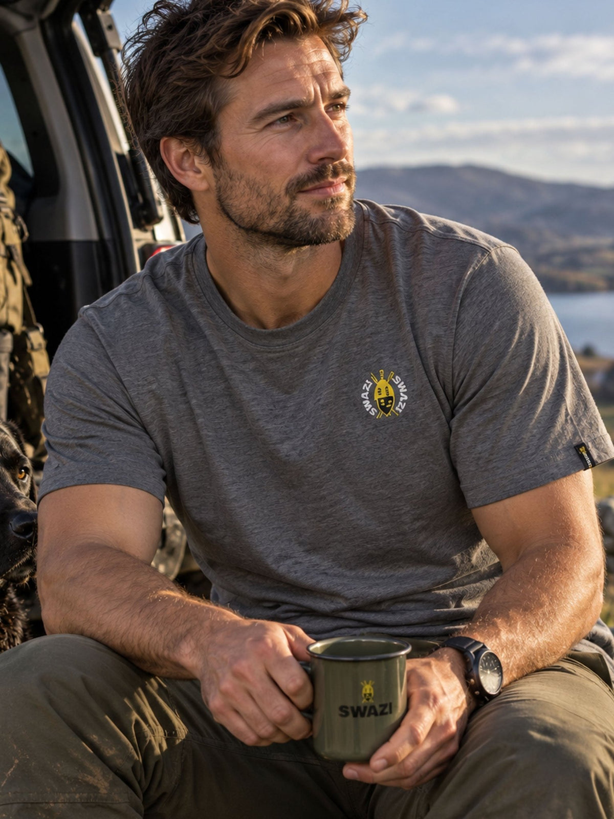 Swazi Rugger T-Shirt – Men's Relaxed Fit Cotton Blend Short Sleeve Tee Swazi Clothing T-Shirts