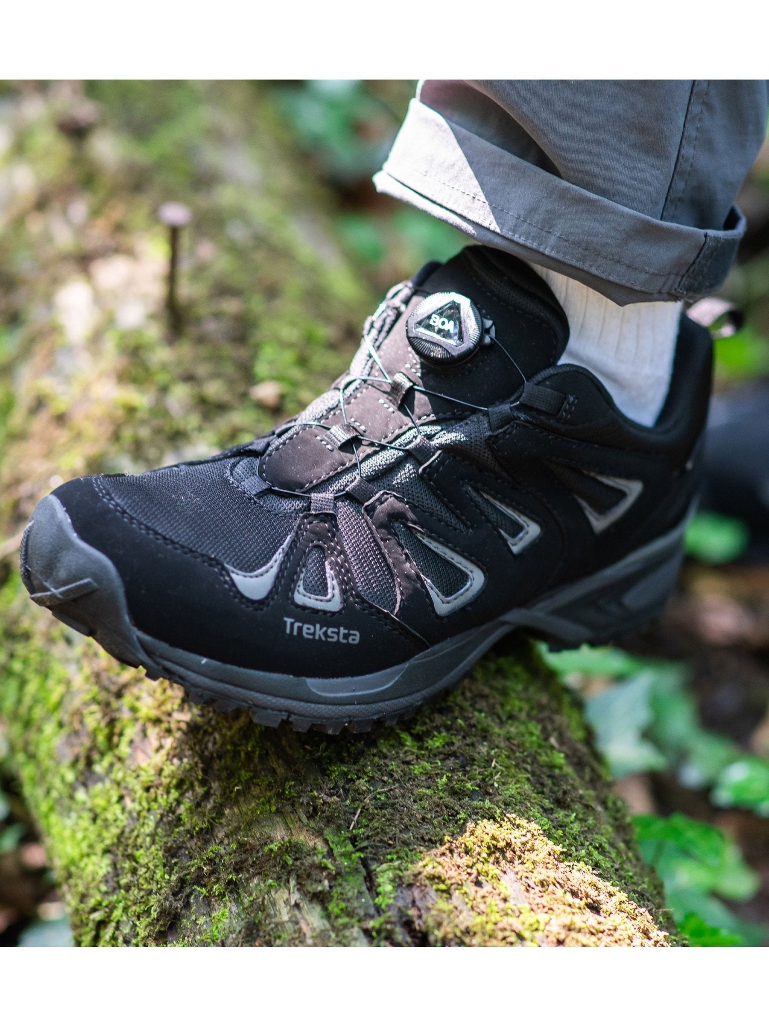 Treksta - Buxton Boa Gore-Tex Waterproof trail shoes GTX - Black Treksta Shoes
