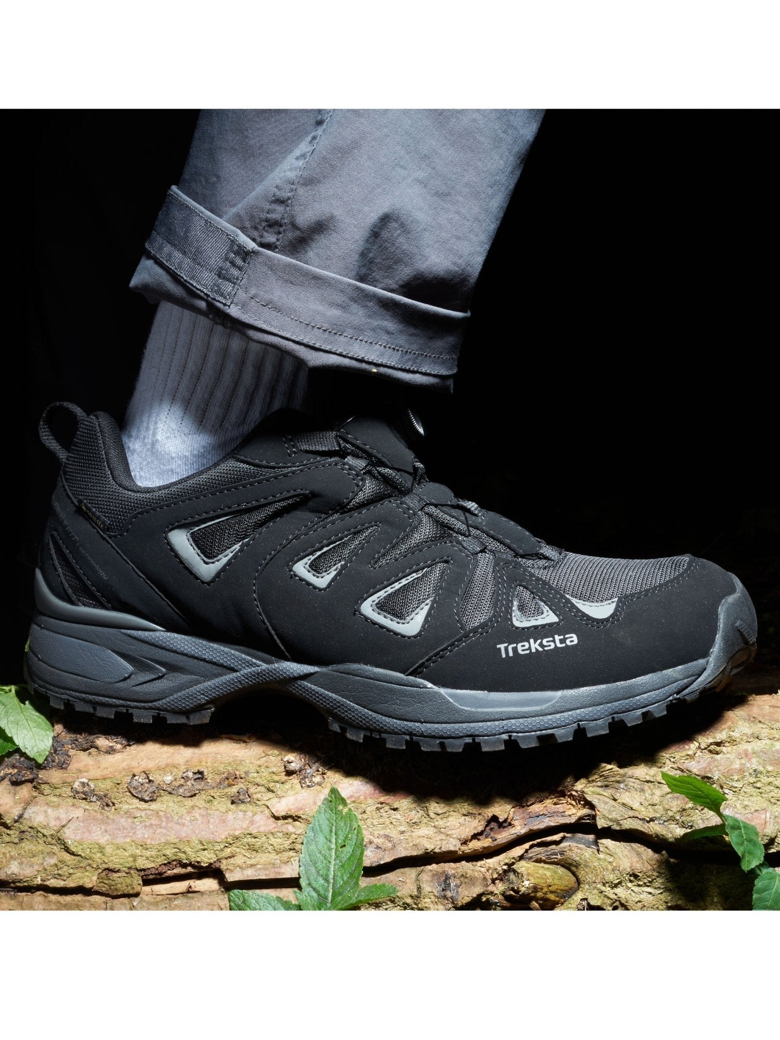 Treksta - Buxton Boa Gore-Tex Waterproof trail shoes GTX - Black Treksta Shoes