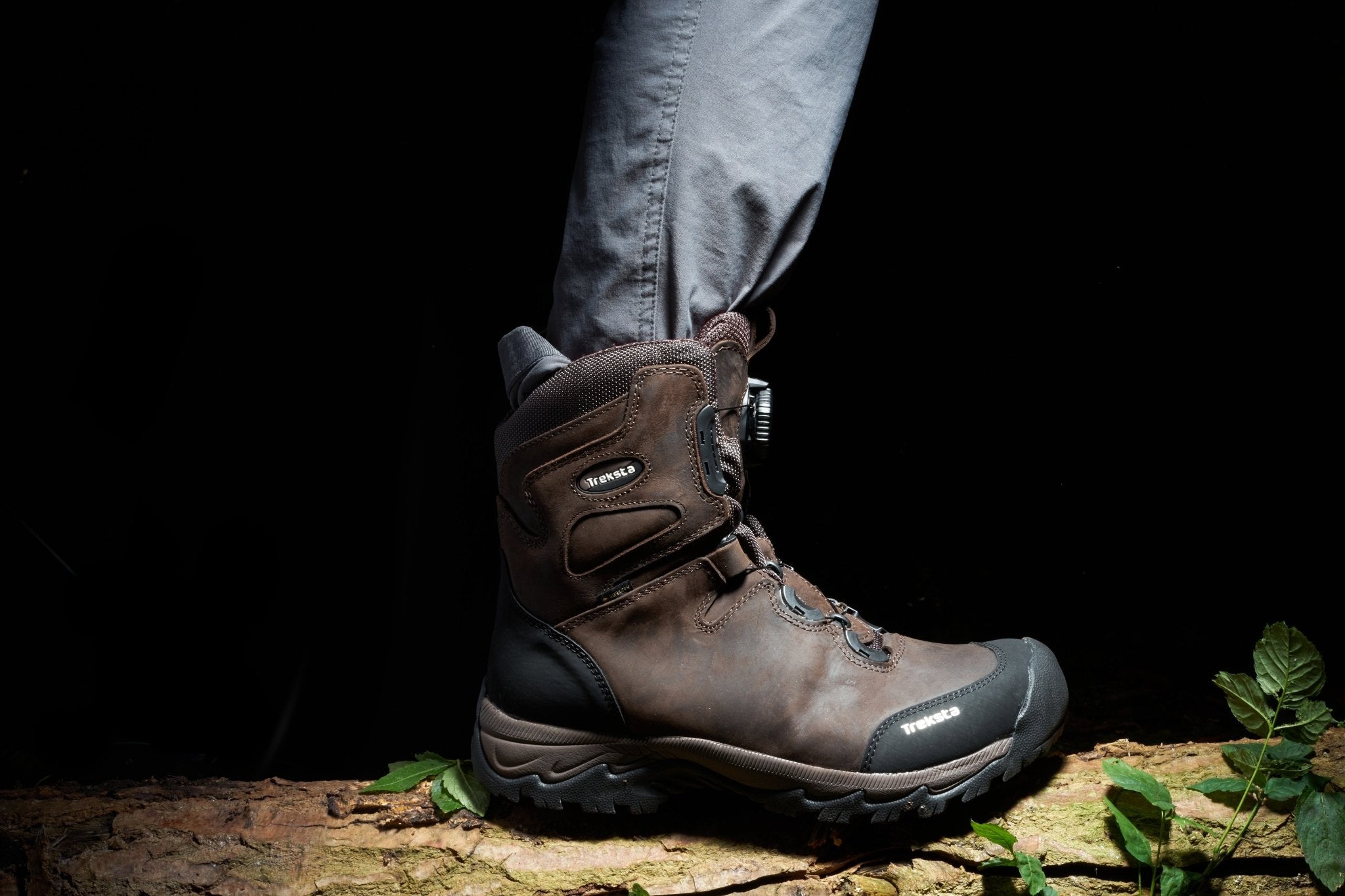 Treksta - Winchester 8" Waterproof Boots - Outdoor Premium Leather BOA Lacing System Mens boots Treksta Boots