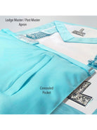 Worshipful Master Apron or Past Masters Apron Lambskin | Masonic Regalia Masonic Regalia Apron