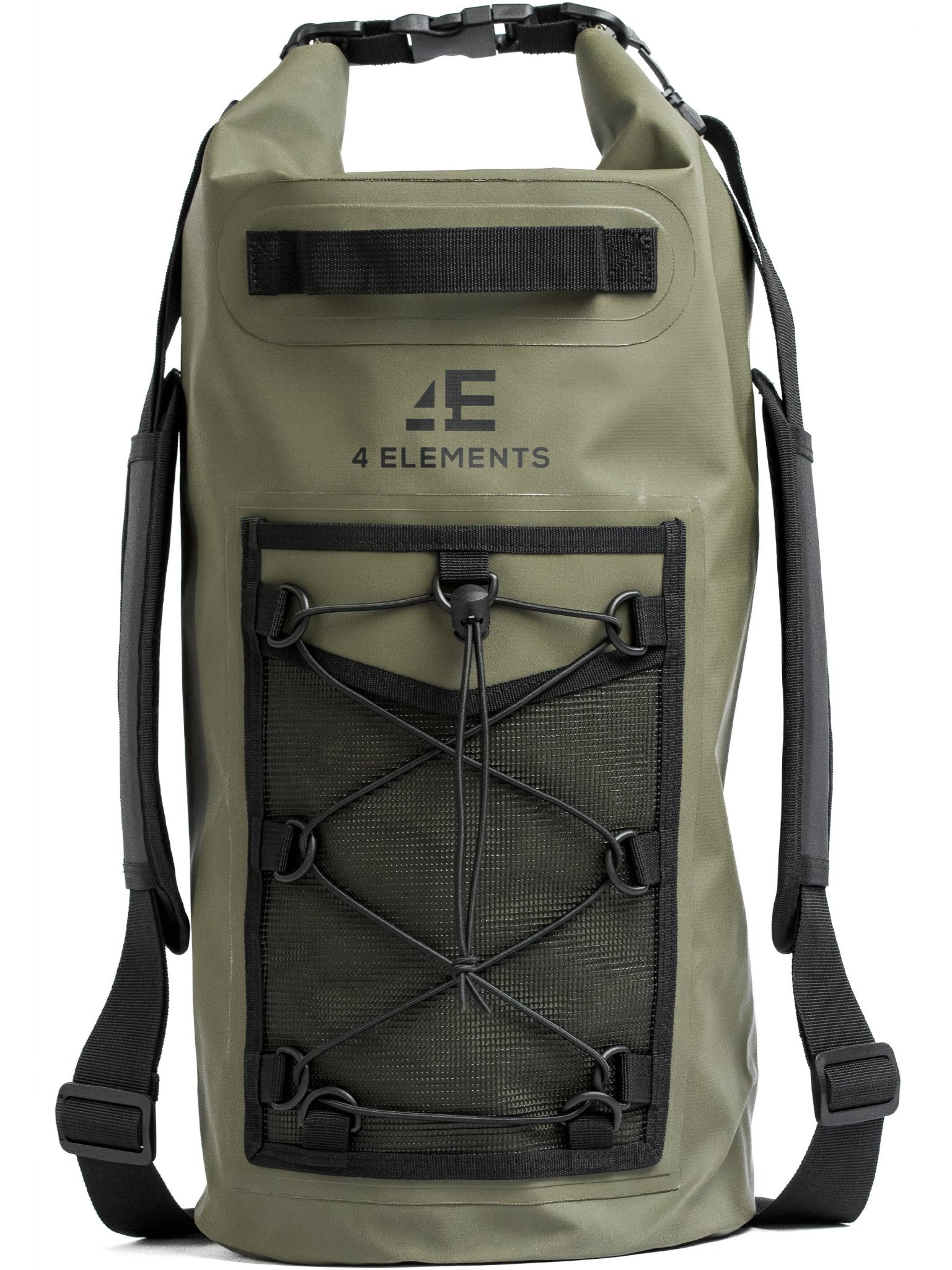 4 Elements Clothing 4 Elements - Waterproof bag and Dry Bag Roll Top waterproof Rucksack, Wet bag & Hiking, waters sports or camping bag, 20L drybag