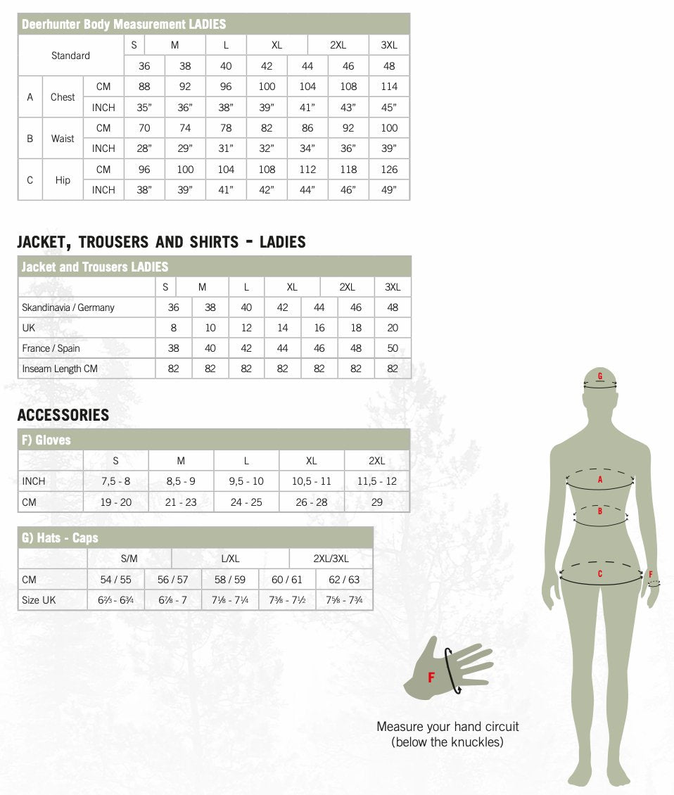 Deerhunter - Ladies Basic 2 - pack T-shirt / Ladies tee shirts