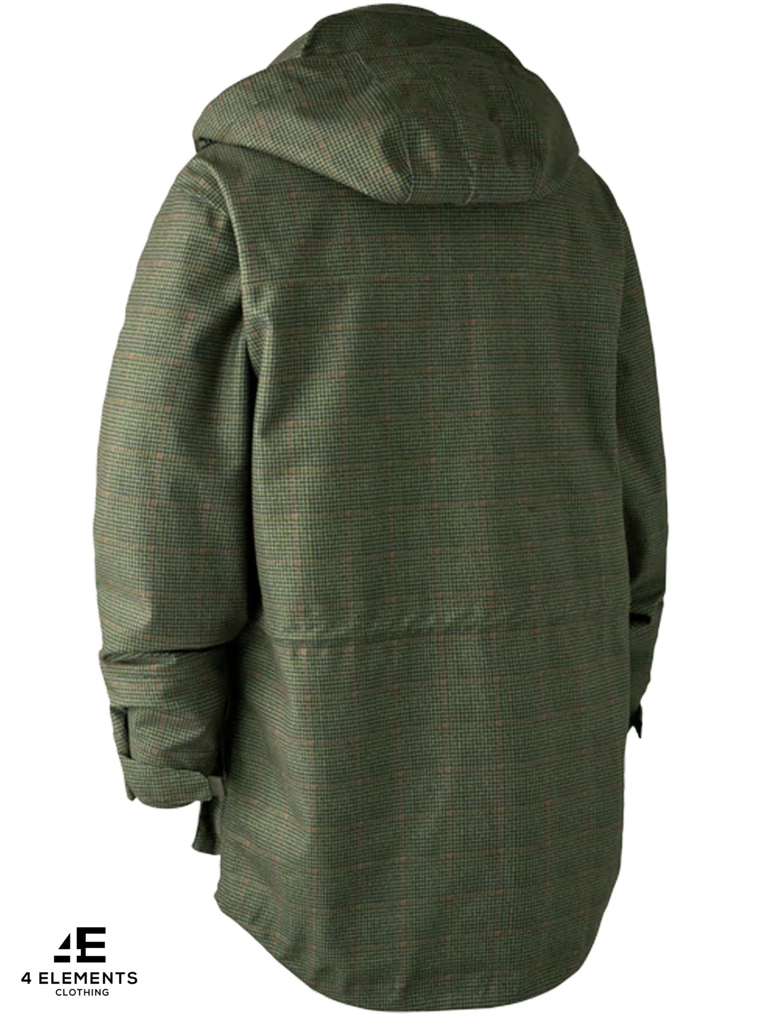 Elements tweed hooded hot sale parka jacket