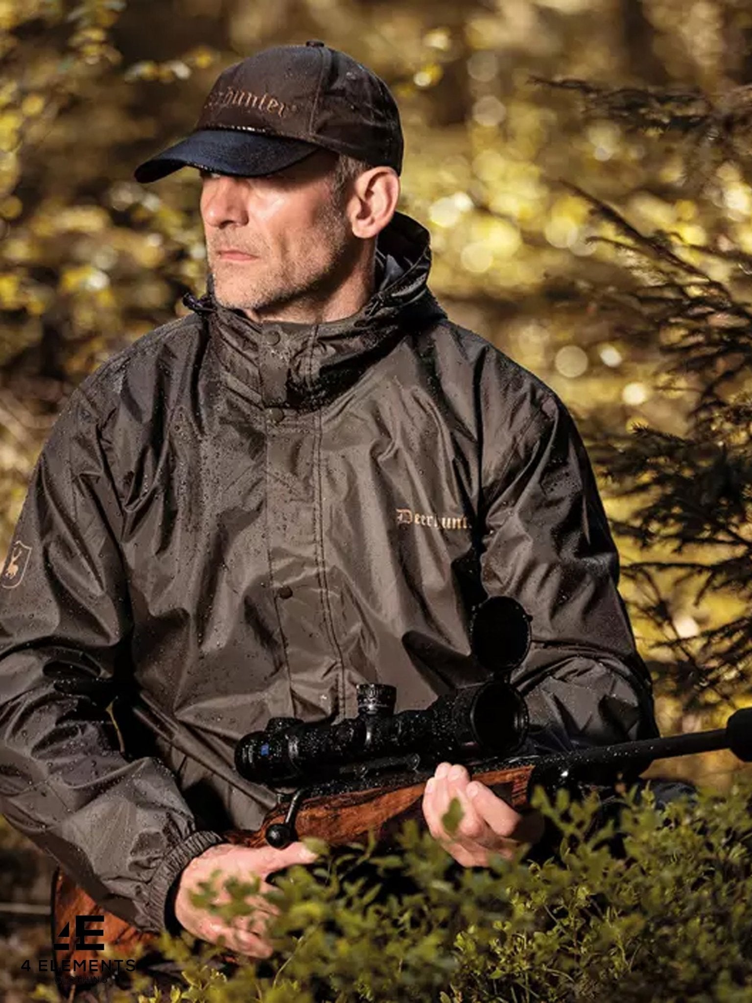 Deerhunter Survivor Rain Jacket Waterproof and breathable 4elementsclothing