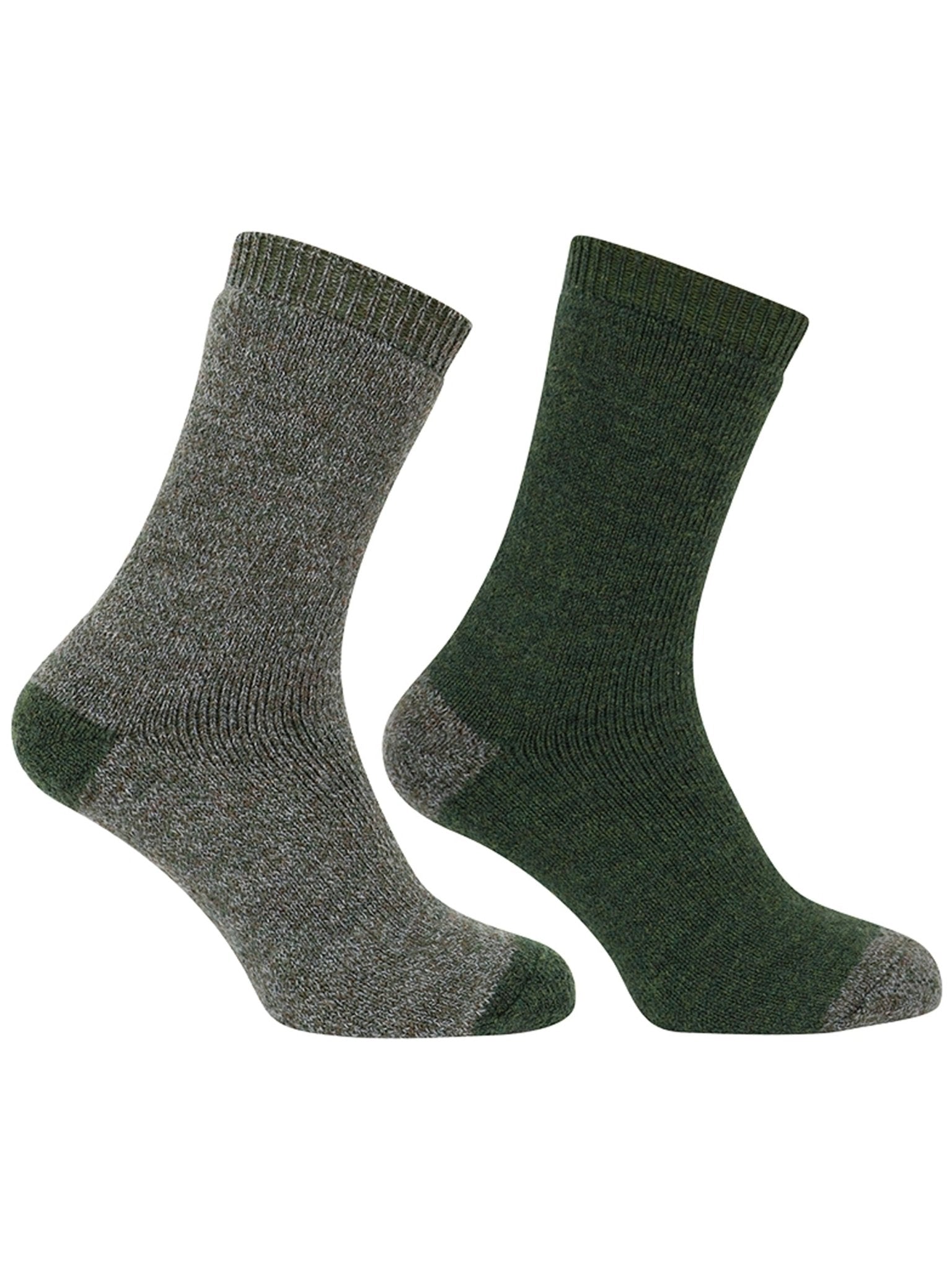 Hoggs of Fife Hoggs of Fife - 1904 Short Country Mens Socks (Twin Pack Socks) - Tech Active Socks