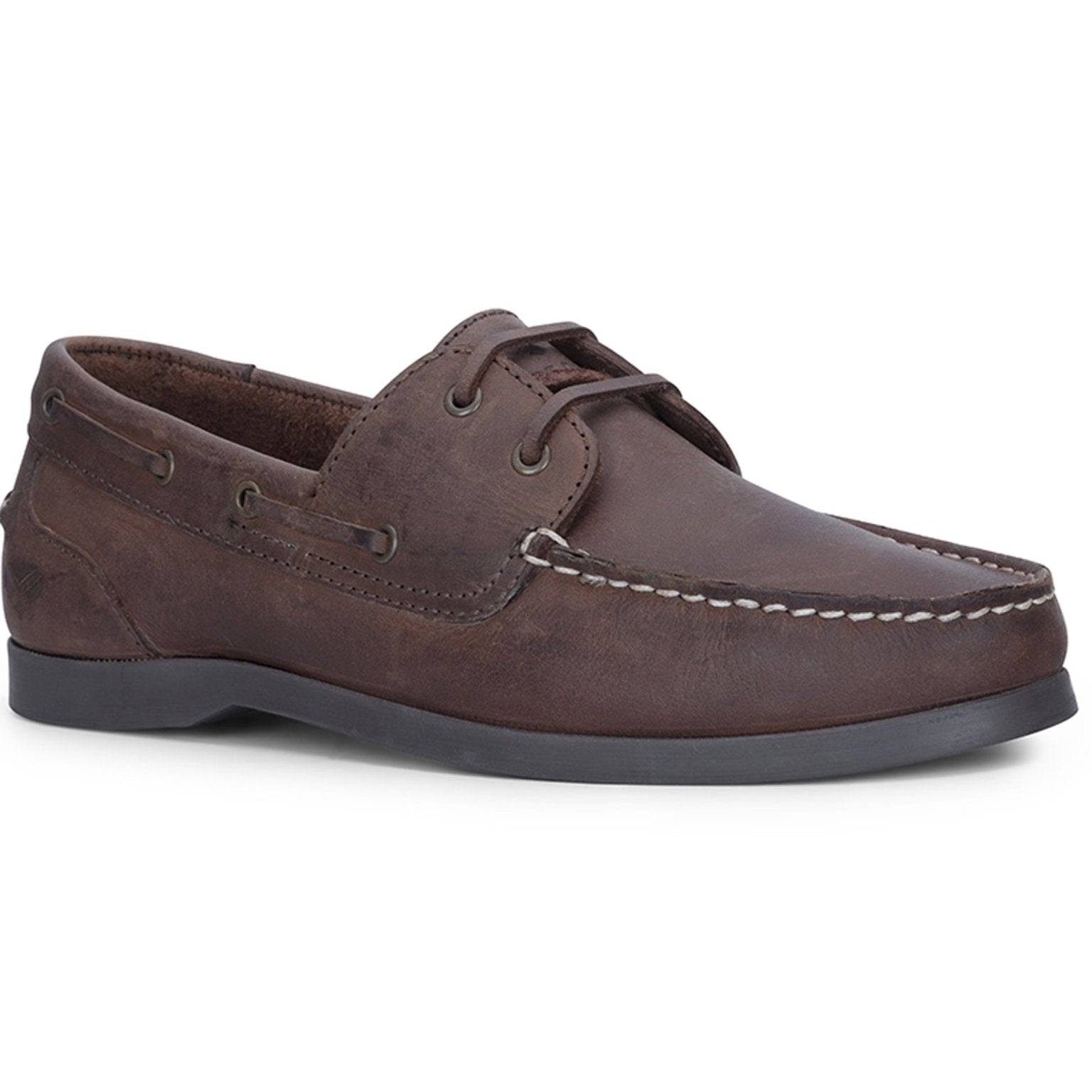 Hoggs of Fife Hoggs of Fife - Boat Shoe / Deck shoe With Sipe sole hand stitched leather shoe - Mull deck shoe Shoes