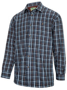 Hoggs of Fife Hoggs of Fife - Fleece Lined Mens Shirt - Long Sleeved micro fleece lined Shirt