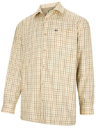 Hoggs of Fife Hoggs of Fife - Men Fleece Lined / Mens Shirt Long sleeve micro fleece Check Birch Shirt