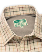 Hoggs of Fife Hoggs of Fife - Men Fleece Lined / Mens Shirt Long sleeve micro fleece Check Birch Shirt