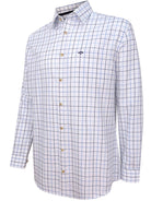 Hoggs of Fife Hoggs of Fife - Mens Check Long Sleeve shirt, Tattersall Mens Shirt Shirt