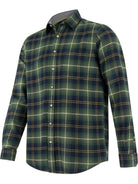 Hoggs of Fife Hoggs of Fife - Mens Shirt, Long Sleeve Flannel Check Shirt - Pitmedden Country shirt Shirt