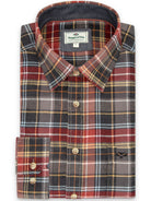 Hoggs of Fife Hoggs of Fife - Pitlochry Mens Flannel Check Shirt Shirt