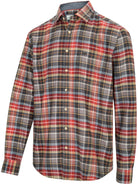 Hoggs of Fife Hoggs of Fife - Pitlochry Mens Flannel Check Shirt Shirt