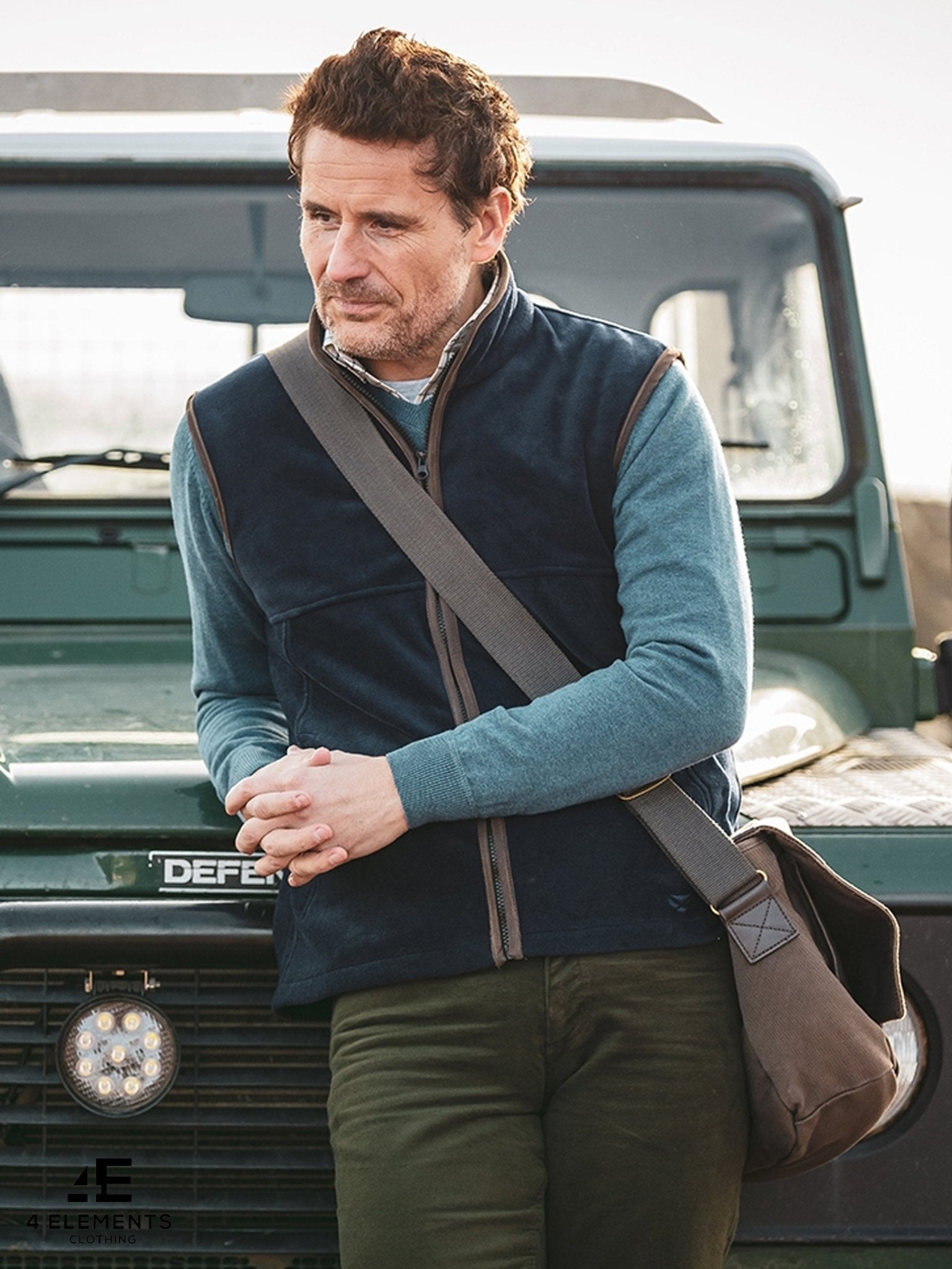 Hoggs of Fife - Stenton Fleece Gilet / Mens Waistcoat & Bodywarmer