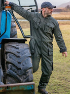 Hoggs of Fife Hoggs of Fife - WorkHogg Coverall / Overalls / Boiler Suit with Zip entry Workwear