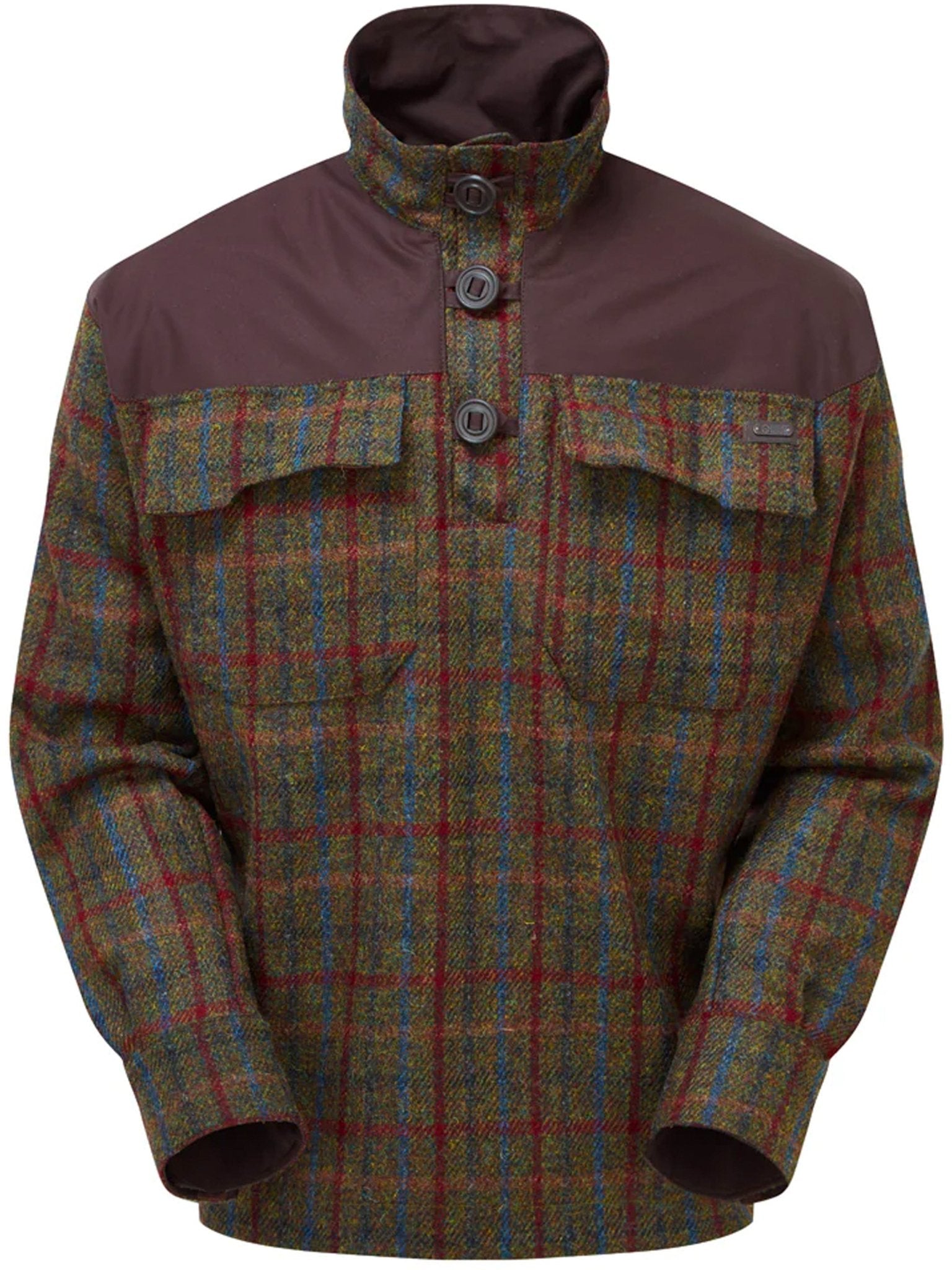 Keela Keela Outdoors - Keela Harris Tweed & British Millerain Wax Cotton Breathable Mens Smock Mens Jacket / coat Outerwear