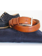 Robert Charles Robert Charles Belts - 1135 Mens Belt - 35mm Made in Italy - 100% Leather Belts