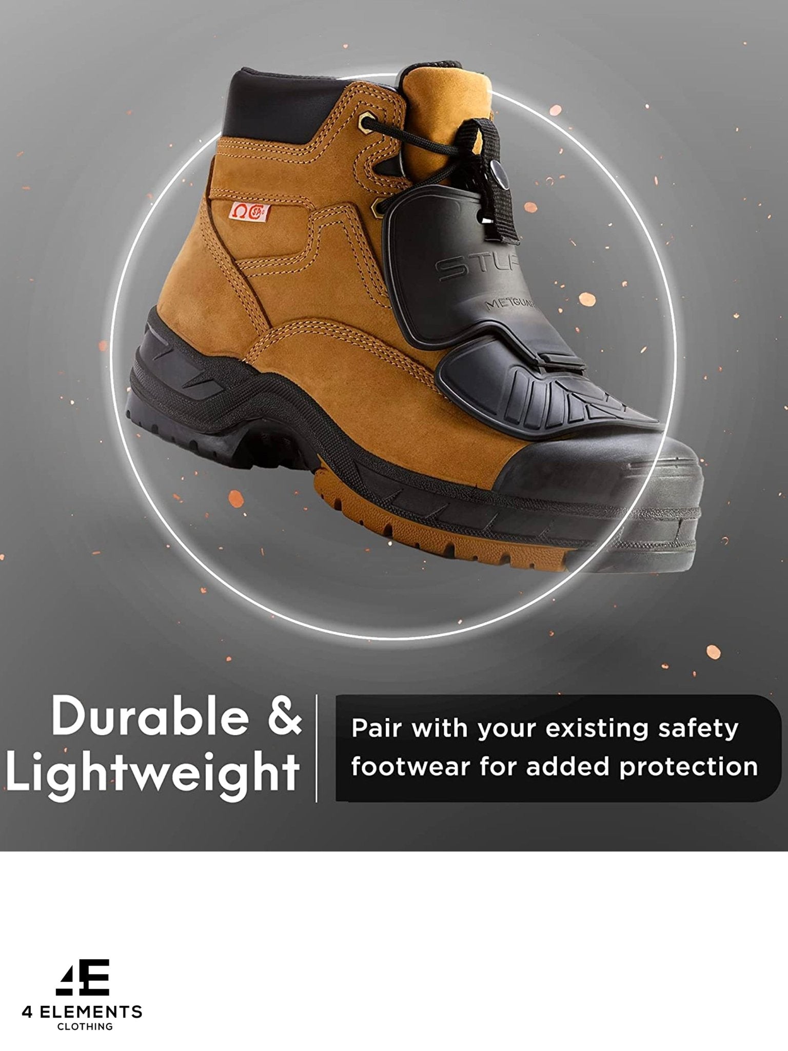 Steel toe 2024 guards for shoes