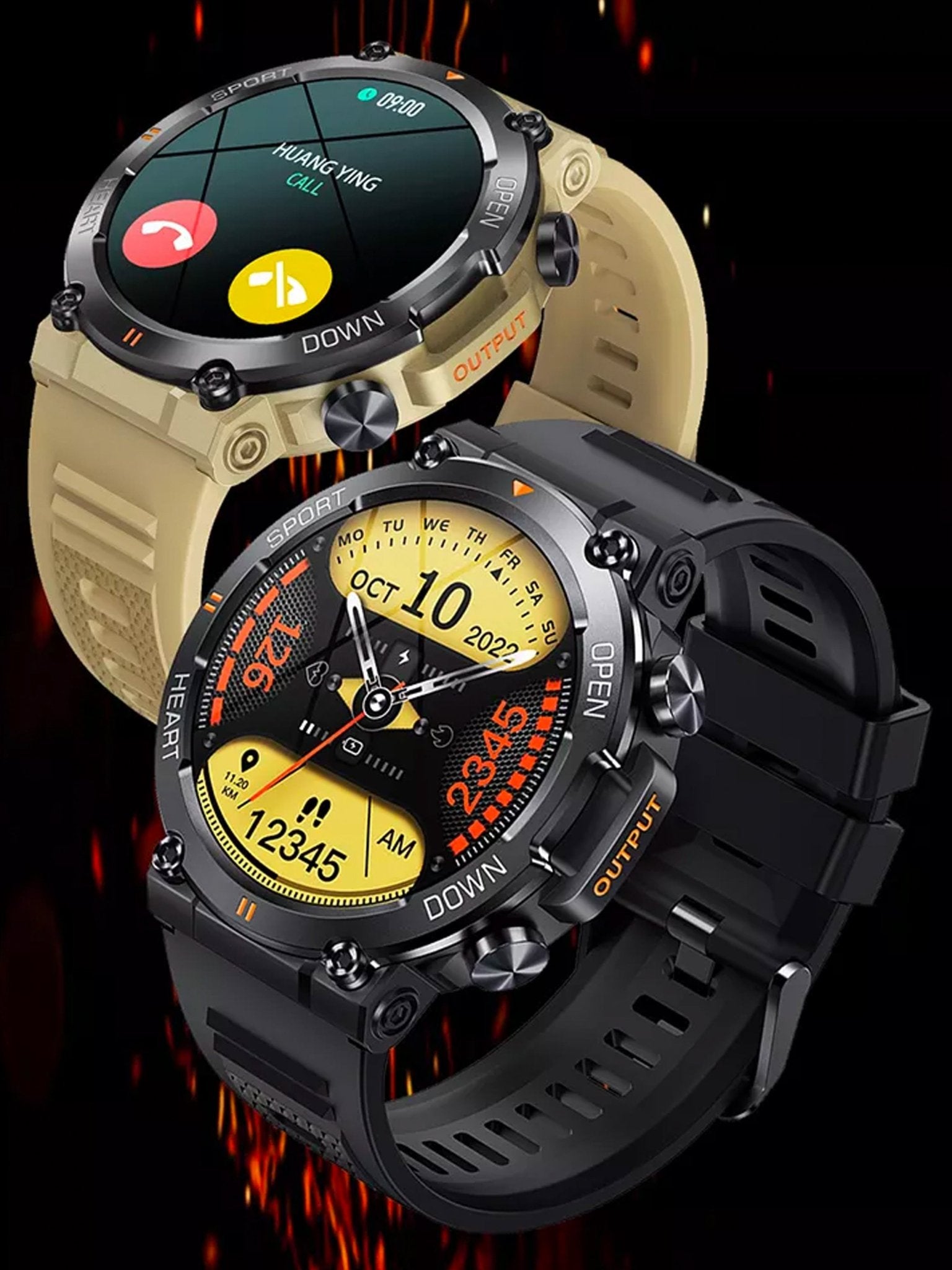 Analog digital cheap smartwatch