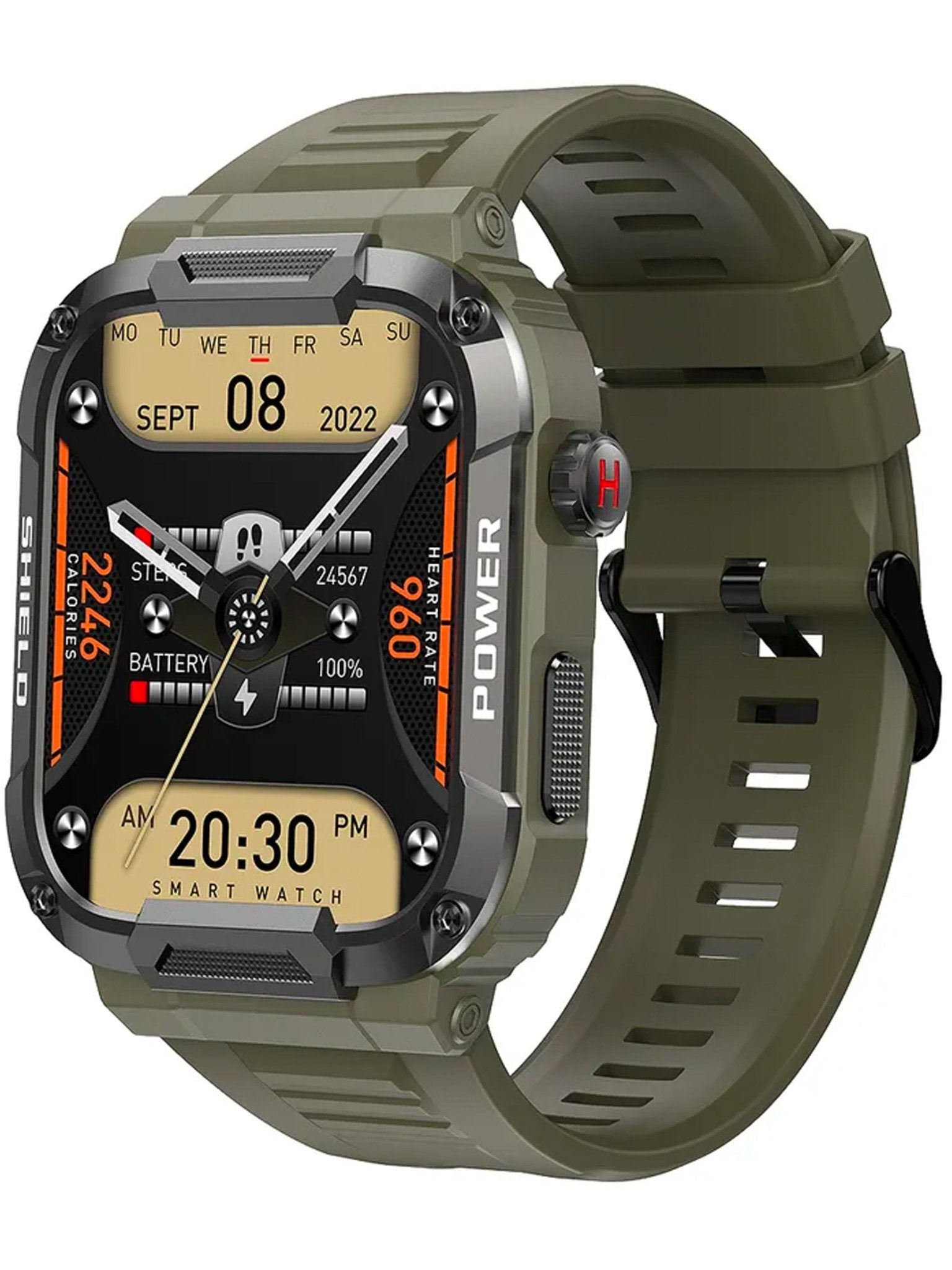 Tactical hot sale watch waterproof