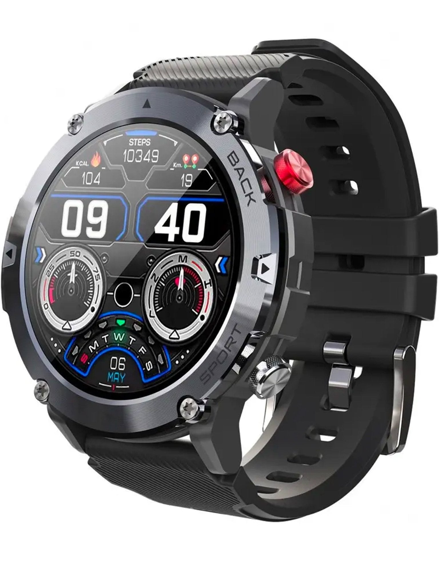 Touch Screen Smart Watch Men Smart Watch For Men ID116 Water Proof