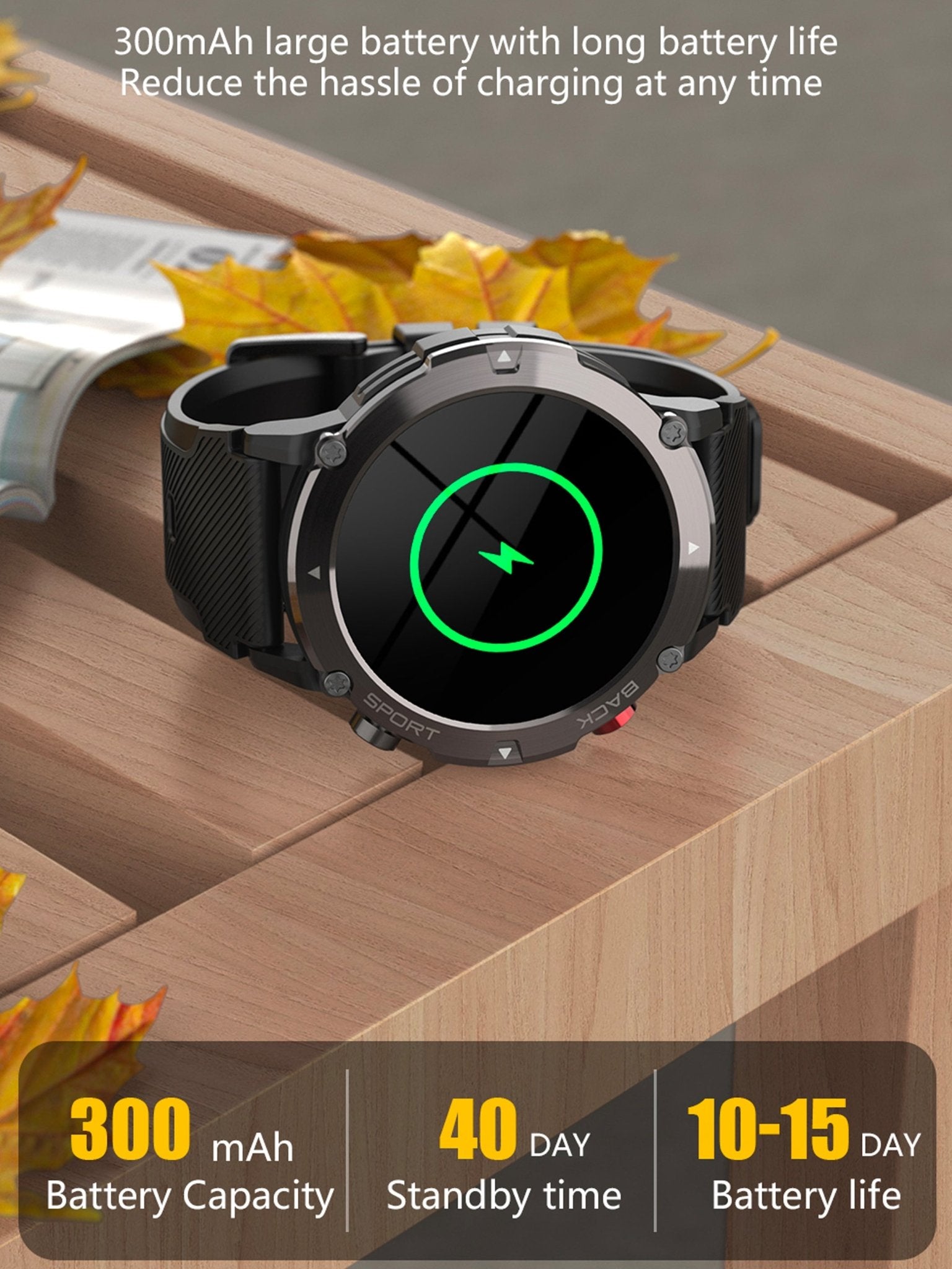 Digital screen store touch watch