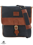 The British Bag Company British Bag Company - The Navigator Navy Waxed Canvas Cross messenger Body Bag Bag