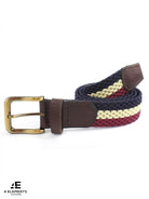 The British Bag Company The British Bag Company - 35mm Webbed 3 Colour Stripe Belt Belts