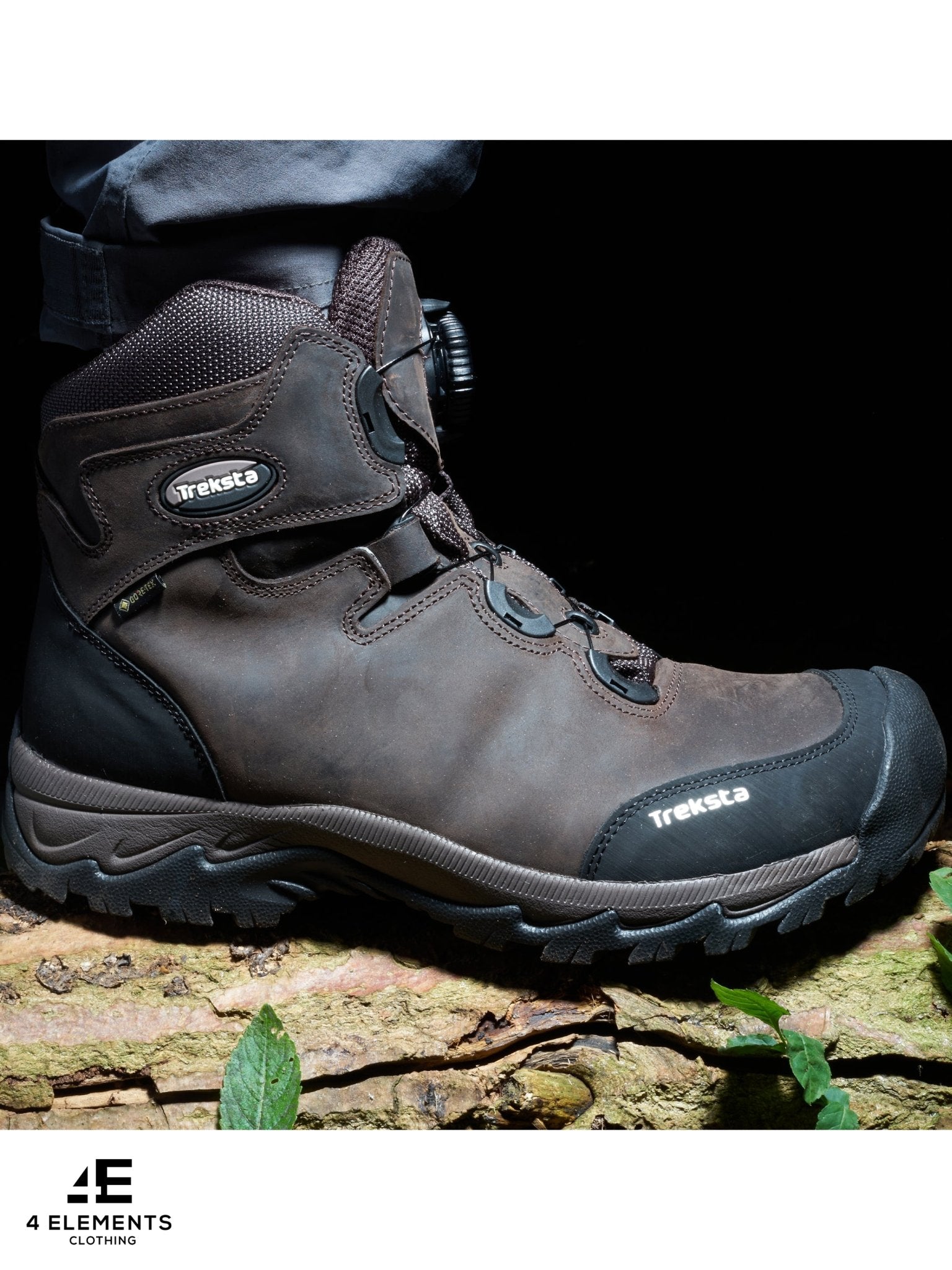 Treksta Treksta - Winchester 6" Gore - Tex Waterproof Boot, Boa Lace up system, Leather boot with Nestfit and Icelock Boots